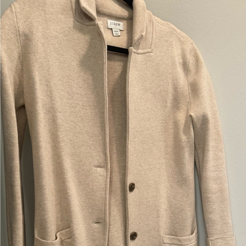 J. Crew Sweater Blazer